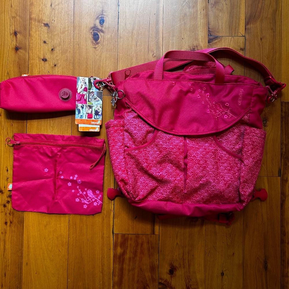 Okiedog Sakawa Sumo Bag - Red; SALE